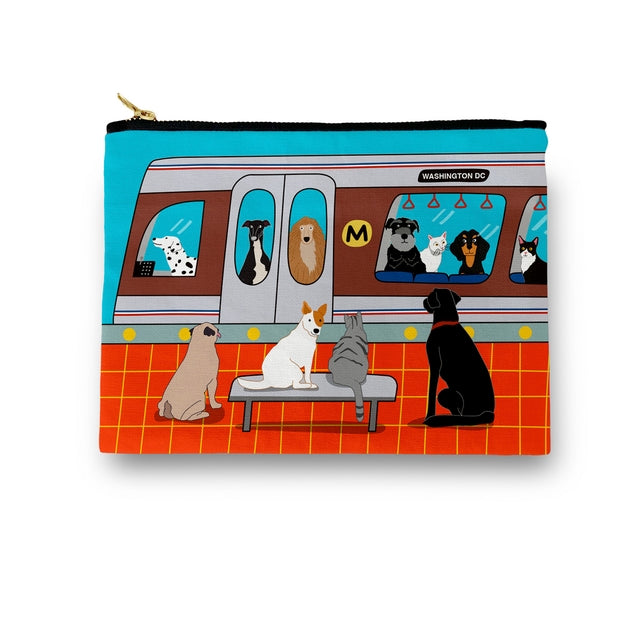 Bolsa de cosméticos y artículos de tocador Metro Animal Train Washington DC