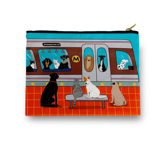 Bolsa de cosméticos y artículos de tocador Metro Animal Train Washington DC