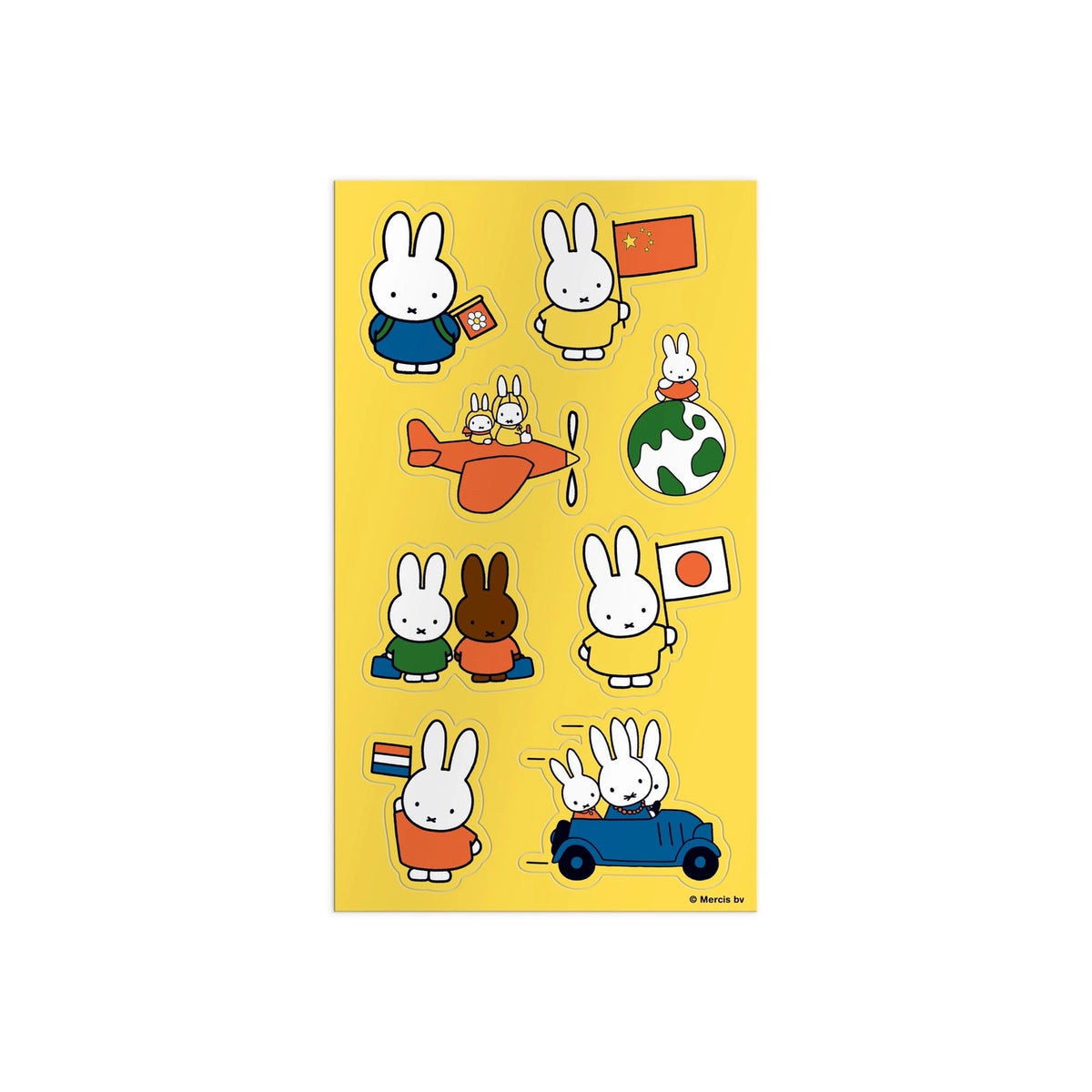 Discover the charm of Miffy, Dick Bruna's iconic character beloved by generations worldwide. Created in 1955 from bedtime stories told during a vacation in the Netherlands, Miffy has become a global icon. This sticker tin brings Miffy to life! Customize just about anything with these nostalgic stickers of everyone's favorite childhood bunny. This sticker tin comes with 24 sheets and 225+ stickers, and is perfect for decorating, collecting, and celebrating a character who has inspired joy and imagination fo