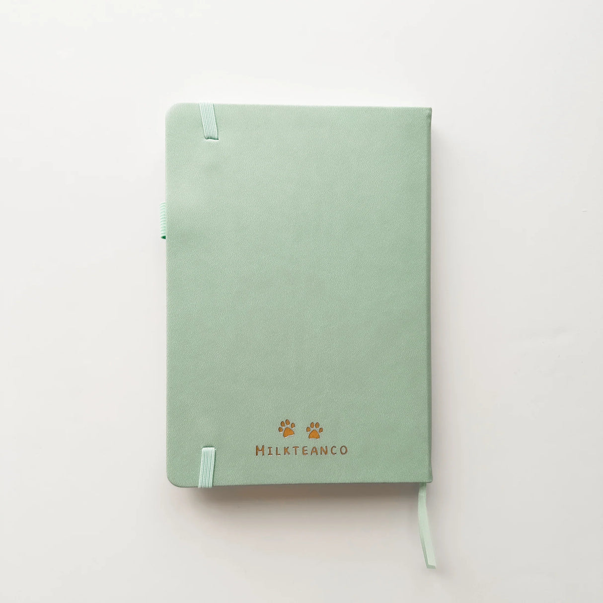 Bunny Spirit Journal in Sage Green with Gold Foil Logo🌱
Product Details:
Size: A5 (5.70 x 8.26 inches)
160 Dotted Grid Pages (5 x 5 mm)
2 Bookmarks
Elastic Band and Pen Holder
Expandable storage compartment