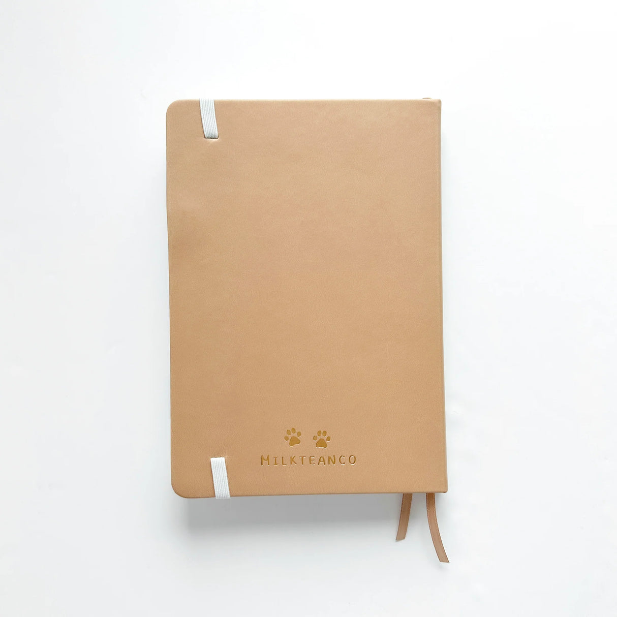 Milk Tea Journal in a beautiful, rich boba colour 🧋 with Gold Foil Logo ✨
Product Details:
Size: A5 (5.70 x 8.26 inches)
160 Dotted Grid Pages (5 x 5 mm)
2 Bookmarks
Elastic Band and Pen Holder
Expandable storage compartment