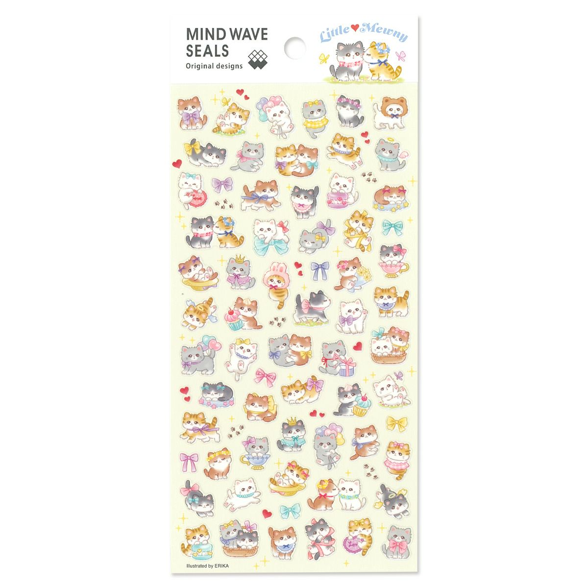 These mini-sized stickers features designs inspired typical instances in daily life that can be added to your planner or journal! Mini-sized stickers of new characters will join the ranks, and you're sure to find your favorite character...!
Includes ONE sticker sheet.