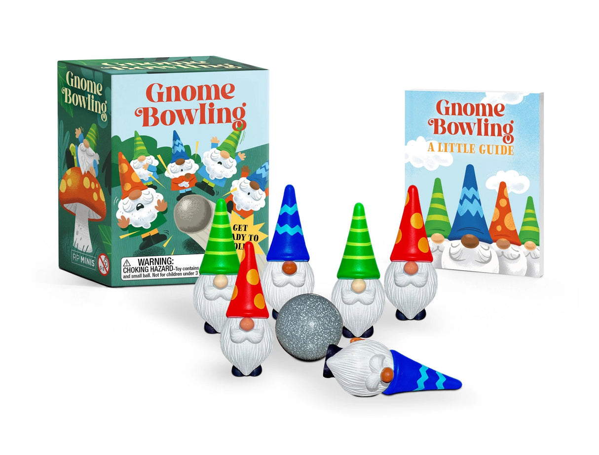 Bring a beloved pastime to your desktop with these charming pint-sized gnomes, offering a fun twist on the classic game!
Specifications:
Includes everything you need to play gnome bowling with 6 gnome bowling pins (2inches) and a bowling ball (1 inch) that looks like stone
Illustrated book included: Comes with a 40-page mini book on the history of gnomes, plus gameplay and instruction
Fun size: Small size allows for convenient bowling fun right on your desktop
Perfect gift: A one-of-a-kind gag gift for a