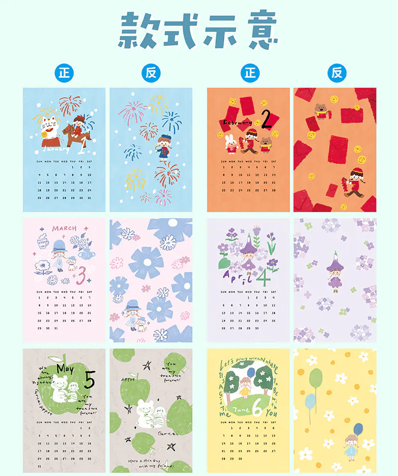 Bring a burst of creativity to your planner, journal, or everyday notes throughout the year with these page dividers from Molinta. Each pack includes 12 sheets in order for you to dedicate a slot to every month in your planner!