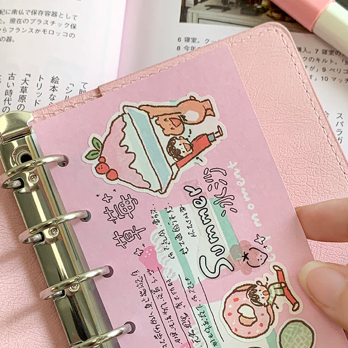 Molinta - Azhuo Pink A6Per Cover
A compact A6Per cover from Molinta, designed for everyday notes, lists, and creative planning. Lightweight and easy to carry, it’s an ideal companion for quick thoughts, reminders, and daily jotting.
Specifications: 110mm x 190mm