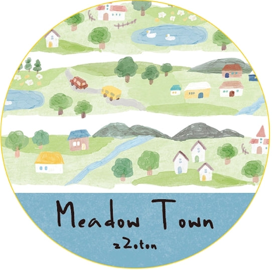 Molinta - Meadow Town Washi Tape
5m x 23mm
Material: Washi Tape
Includes 1 Roll 