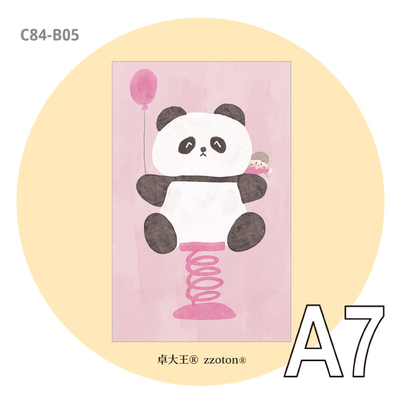 Molinta - Spring Panda A7 Memo Pad
Enjoy 20 sheets of this panda on a spring memo pad to add to your writing experience!
Specifications: 80mmx120mm
Material: 120g white kraft paper
Number of pages: 20
