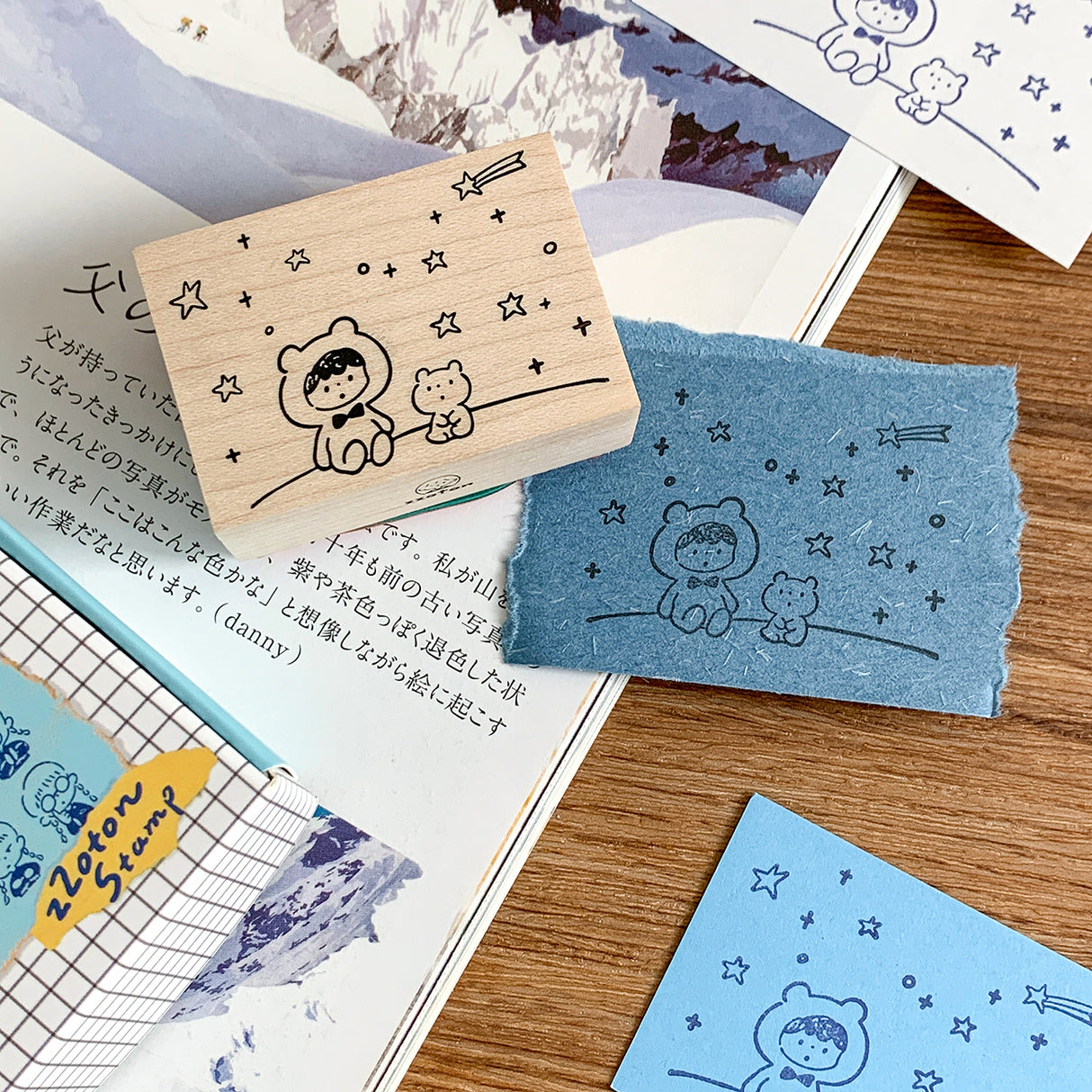 Molinta Rubber Stamp - Stargazing
Soft, expressive, and perfect for adding gentle detail to your creative projects — this stamp brings a beautifully illustrated night‑sky charm touch to journals, planners, cards, and scrapbooking layouts. The Bouquet stamp pairs beautifully with other Molinta motifs, making it easy to create cohesive, expressive layouts.
50mm x 35mm
Includes 1 stamp
