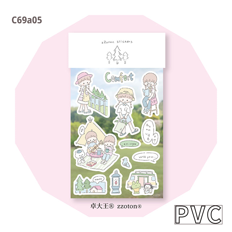 Molinta Sticker Sheet - Park Weekend
Featuring adorable illustrations in Molinta’s signature whimsical style, these stickers are perfect for decorating planners, journals, scrapbooks, and happy mail.
105x148mm
Material: PVC or PET
Includes 1 sticker sheet