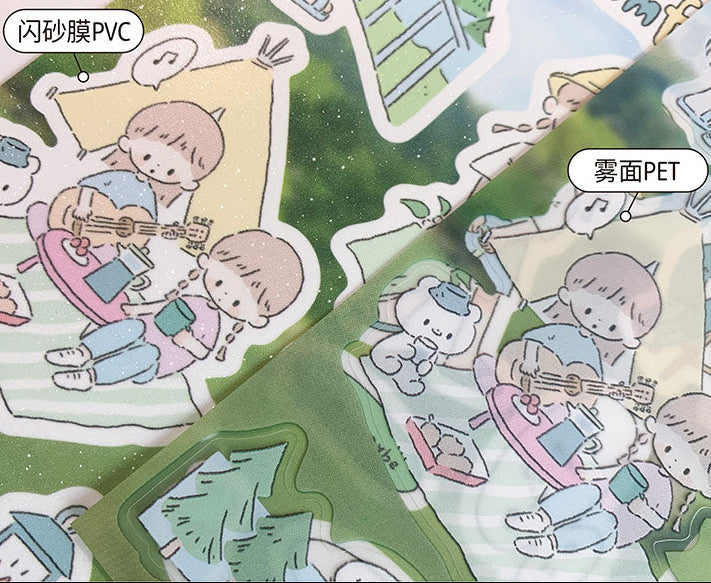 Molinta Sticker Sheet - Seaside Memories
Featuring adorable illustrations in Molinta’s signature whimsical style, these stickers are perfect for decorating planners, journals, scrapbooks, and happy mail.
105x148mm
Material: PVC or PET
Includes 1 sticker sheet