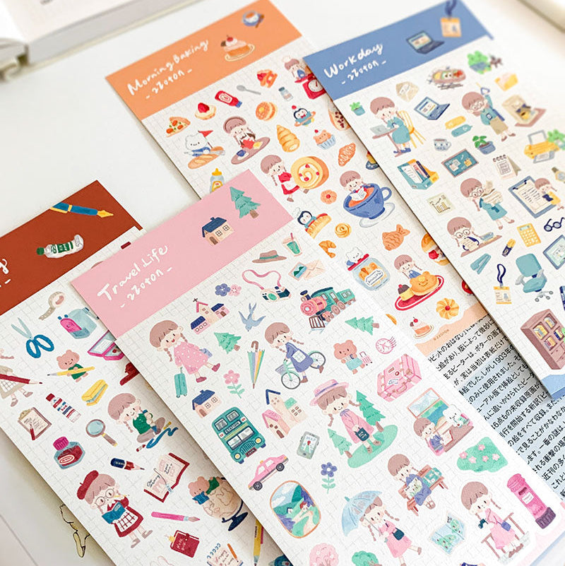 Molinta Sticker Sheet - Stationery
Celebrate your love for stationery with this charming Molinta sticker sheet. Featuring adorable illustrations in Molinta’s signature whimsical style, these stickers are perfect for decorating planners, journals, scrapbooks, and happy mail.
90x158mm
Material: Writing Paper
Includes 1 sticker sheet