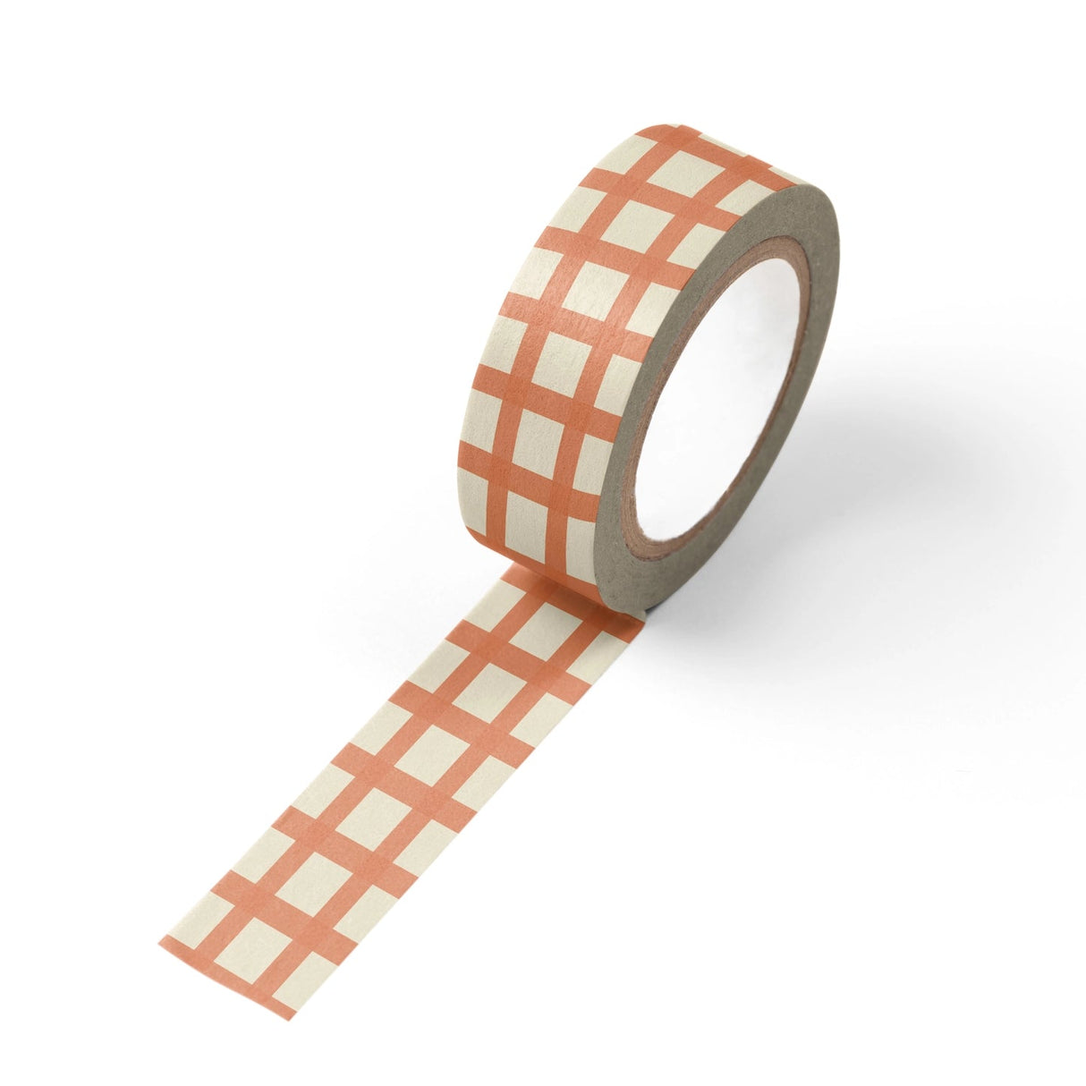 Brighten up your creative projects with our Monarch Orange Gingham Washi Tape. Use it on planners, journals, envelopes, or as a decorative border for cards and crafts. Durable, yet easily removable for endless possibilities.
Additional Details:
- 15 mm width
- 10 m length