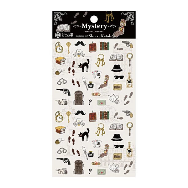 Mystery Sticker Sheet
This is a small size transparent material sticker that is easy to decorate in planners or journals. It contains two identical illustrations, so you can use it for preservation, matching, or sharing.
Sheet size: Length 150× Width 90mm
Includes 1 sticker sheet