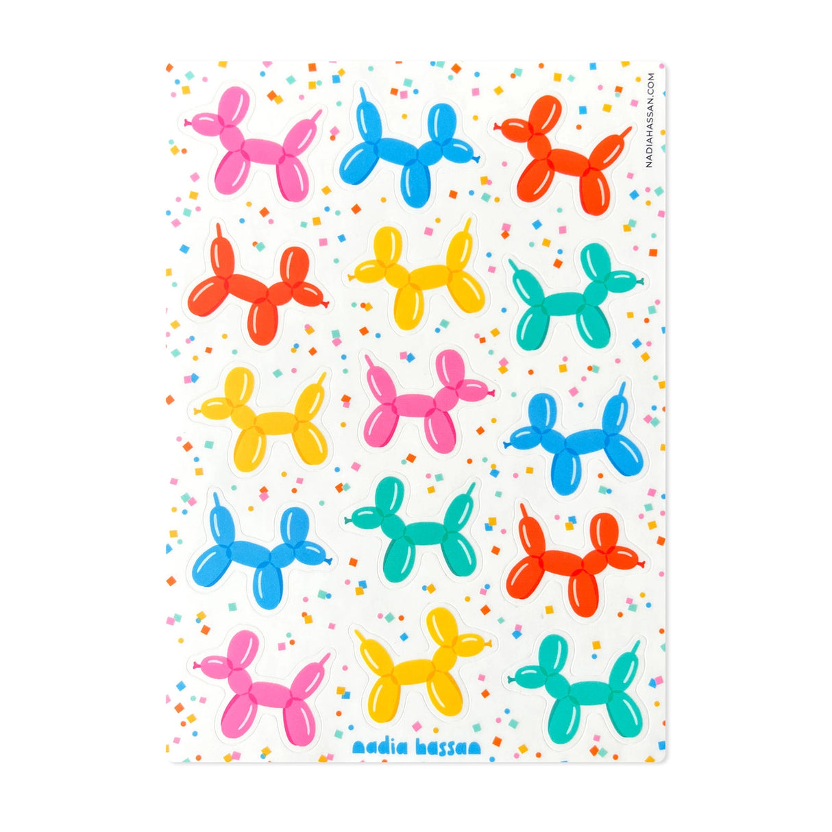 Nadia Hassan - Balloon Dogs Sticker Sheet