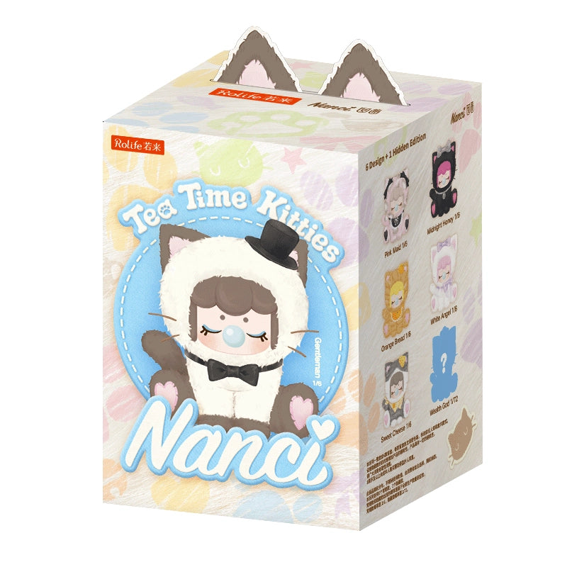Series Name: Rolife Nanci Tea Time Kitties Plush Blind Box
Perfect for collectors and fans of cute, unique plush toys, each bunny brings a touch of whimsy and joy to any space.