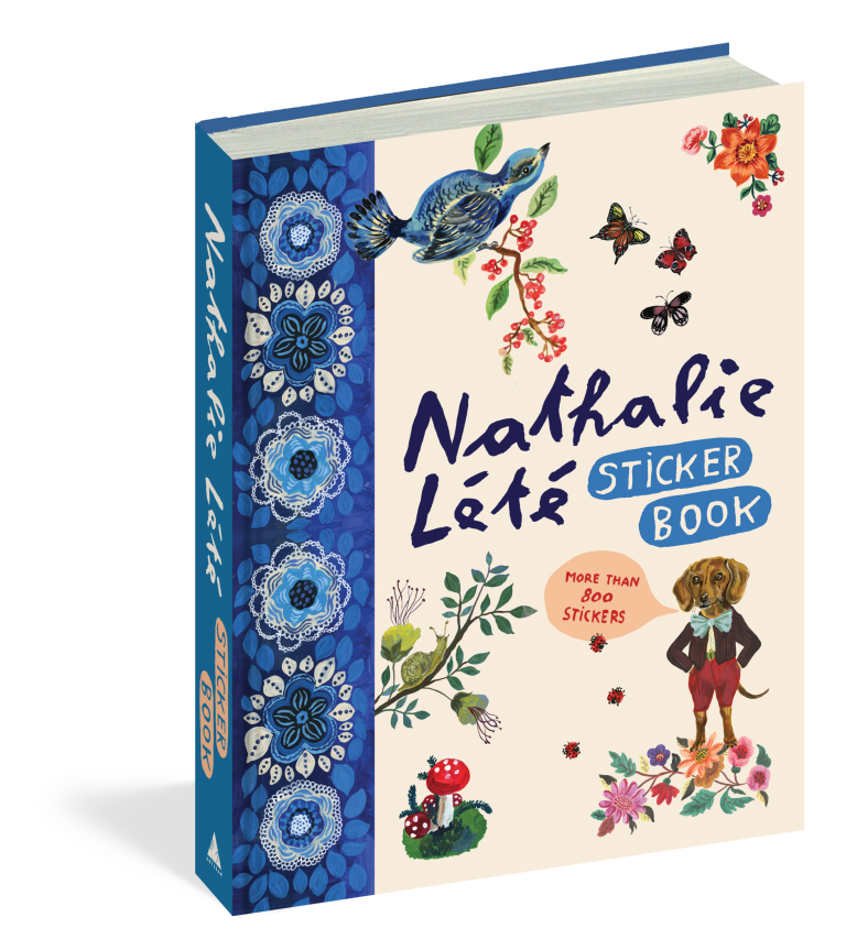 Add beauty to any surface with this highly giftable sticker book collection from a globally renowned artist. From globally renowned artist Nathalie Lété, the Nathalie Lété Sticker Book is the ultimate gift for sticker obsessives (and who doesn’t love stickers?) and fans of Lété.