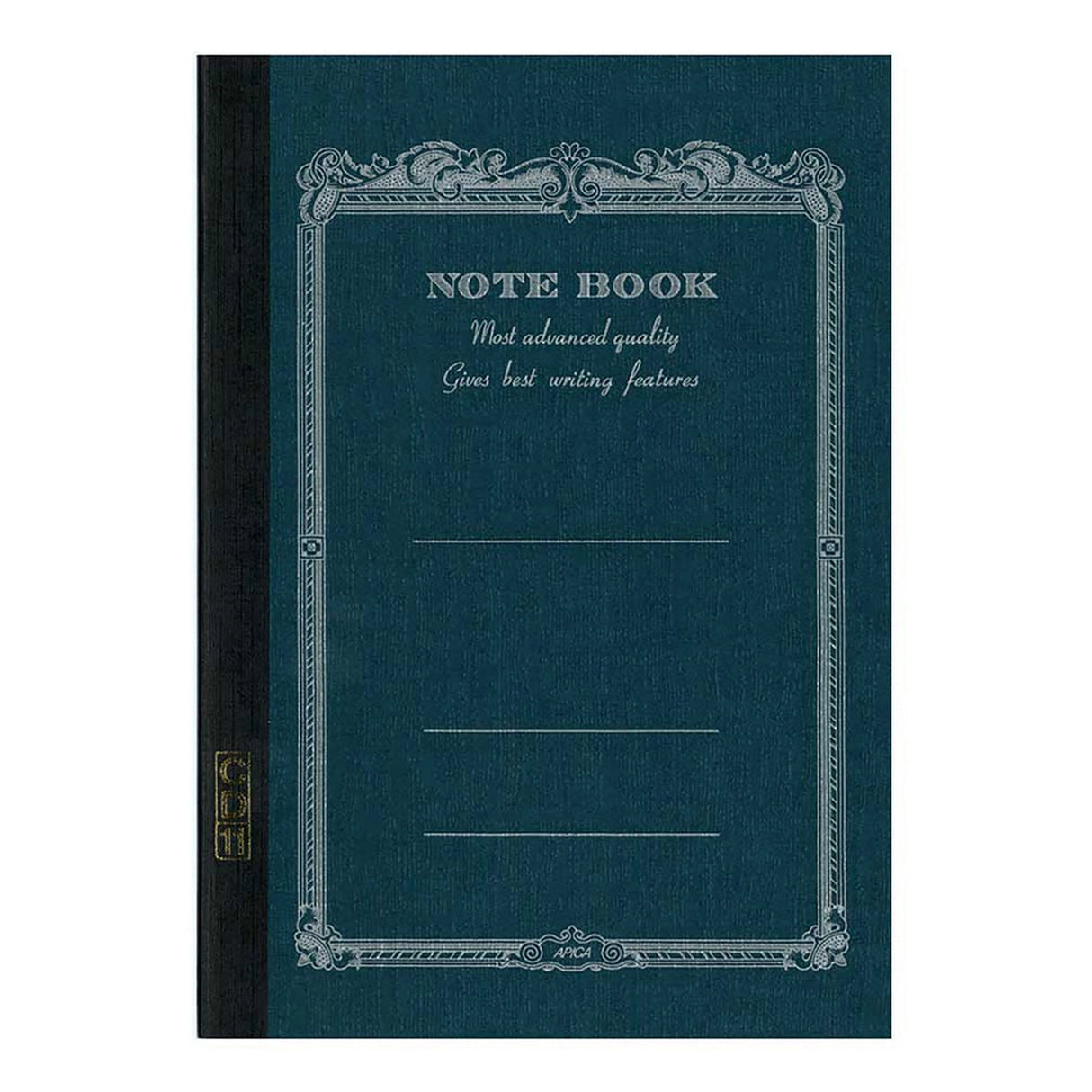 High-quality notebooks are ideal for jotting ideas, taking notes, sketching, making lists, and more. They are perfect for use at home or the office.
It contains white, ruled, acid-free paper.
Comes in a variety of colors, including white, ivory, sky blue, red, aqua blue, green, charcoal, mustard yellow, and navy.
The cover is made from thick, brightly colored specialty paper.
Sturdy thread binding allows the notebook to lay flat, making writing a breeze.
The exterior features a classical