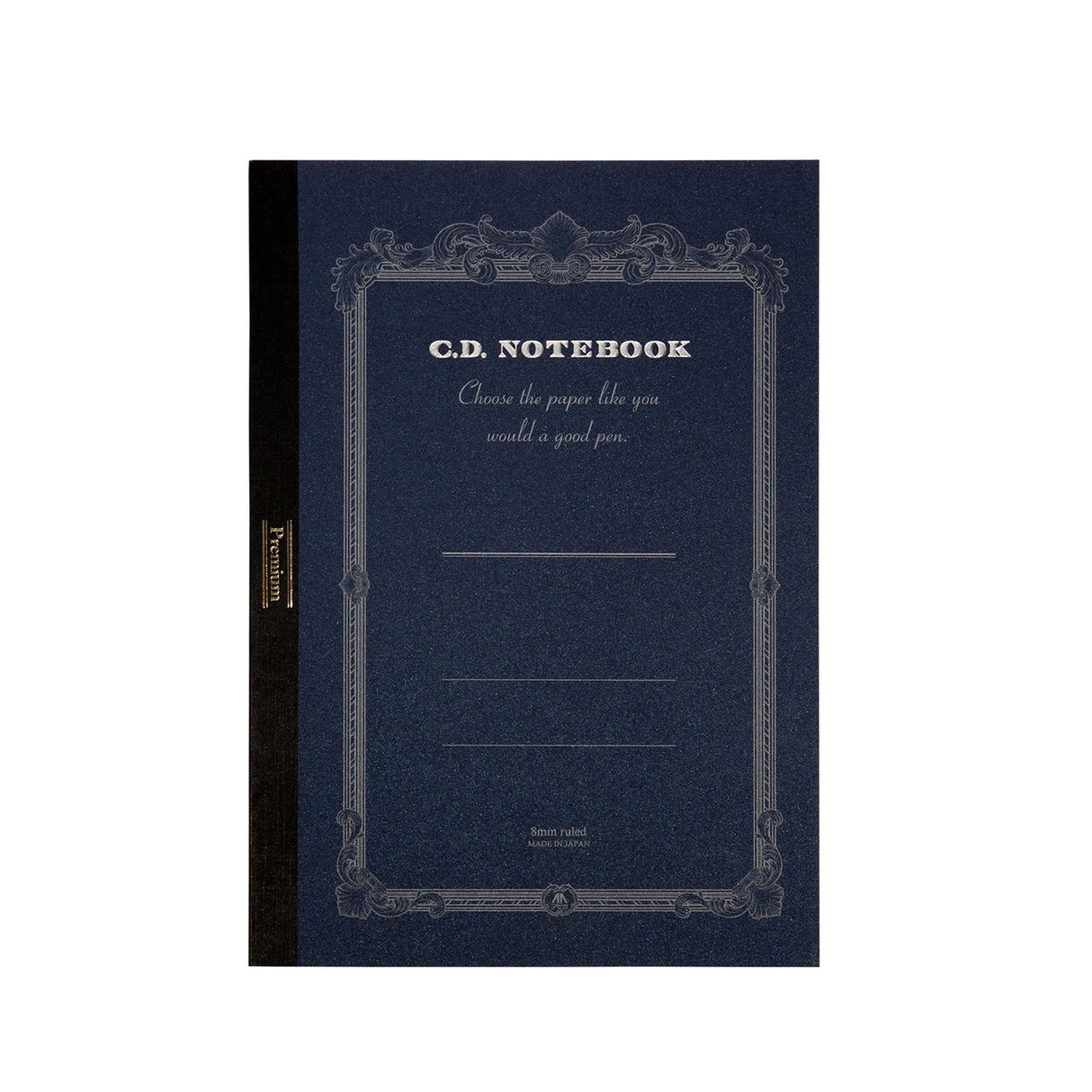 High-quality notebooks are ideal for jotting down ideas, taking notes, sketching, making lists and more. They are perfect for use at home or the office.
Contains silky white, acid free paper that allows for effortless writing.
Notebooks available in ruled, grid and plain paper options.
Heavy duty covers feature a glitter accent.
Silver and gold foil text on the cover also decorate this upscale notebook.
Sturdy thread binding allows the notebook to lay flat for comfortable writing.
Red threading matc