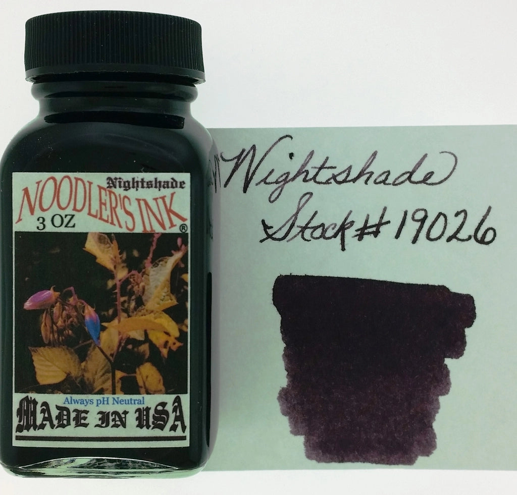 Noodler’s 3oz bottles are filled to the brim with vibrant, high-quality fountain pen ink made in the USA. Each bottle offers exceptional value and a huge range of colors—from classic blues to imaginative limited editions—crafted for writers who love creativity and expression.
3oz Bottle