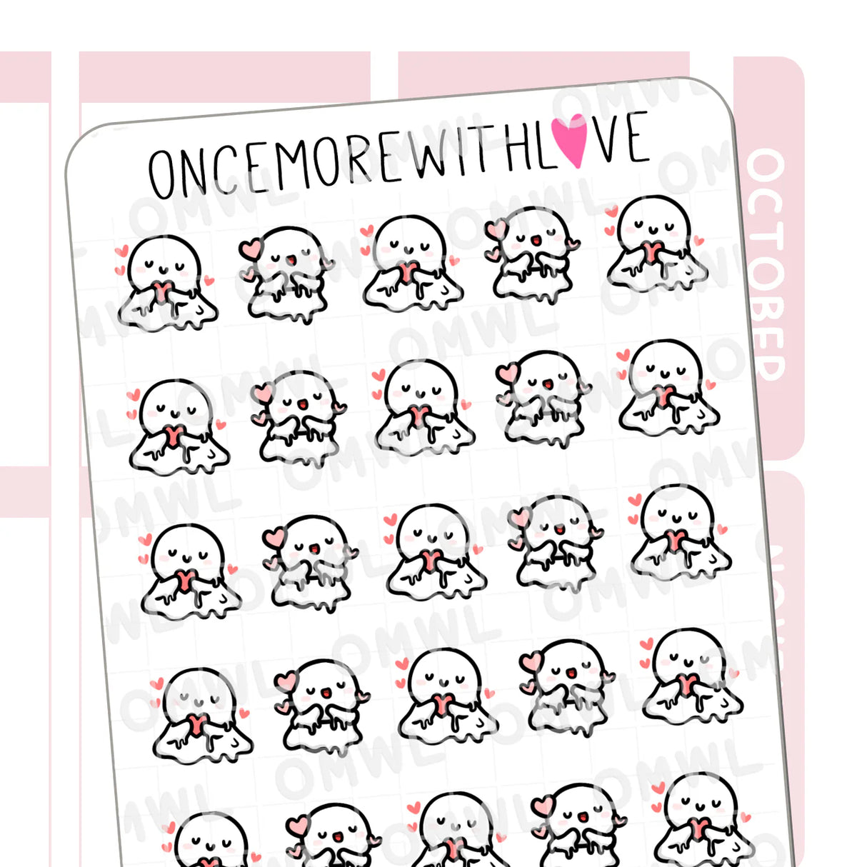 Once More With Love - M1484 You Make Me Melt Sticker Sheet
Hope these munchkins not only find you with love, smiles, and joy, but that they also make you melt!