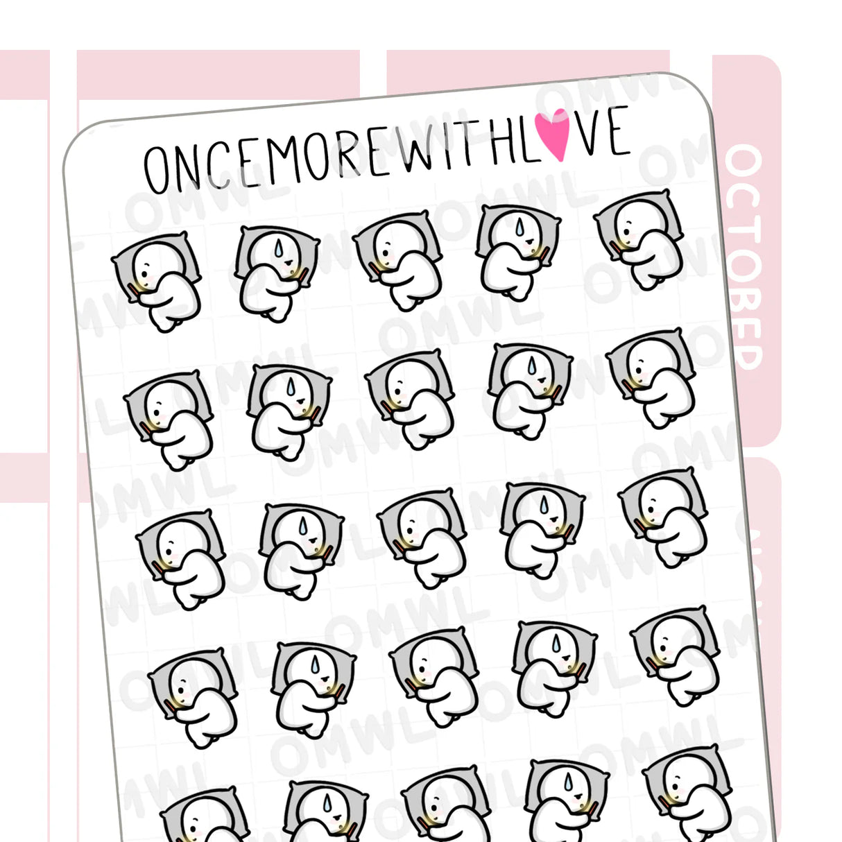 Once More With Love - M1486 Just Keep Scrolling Sticker Sheet
Do you also lose track of time when you find yourself scrolling on your phone or ipad? Remember to rest your eyes and look up every now and then!