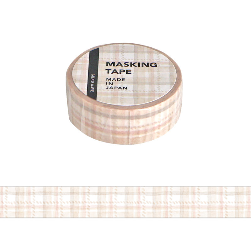 This is a standard masking tape with a width of 15 mm.
The lineup has increased to the popular plaid pattern.
Because it is simple, it is finished with a design full of care.
Width 15mm × Length 5m
Material: Washi paper
Includes 1 roll of washi
Last few pictures shown are all the designs in the same collection, each sold separately.