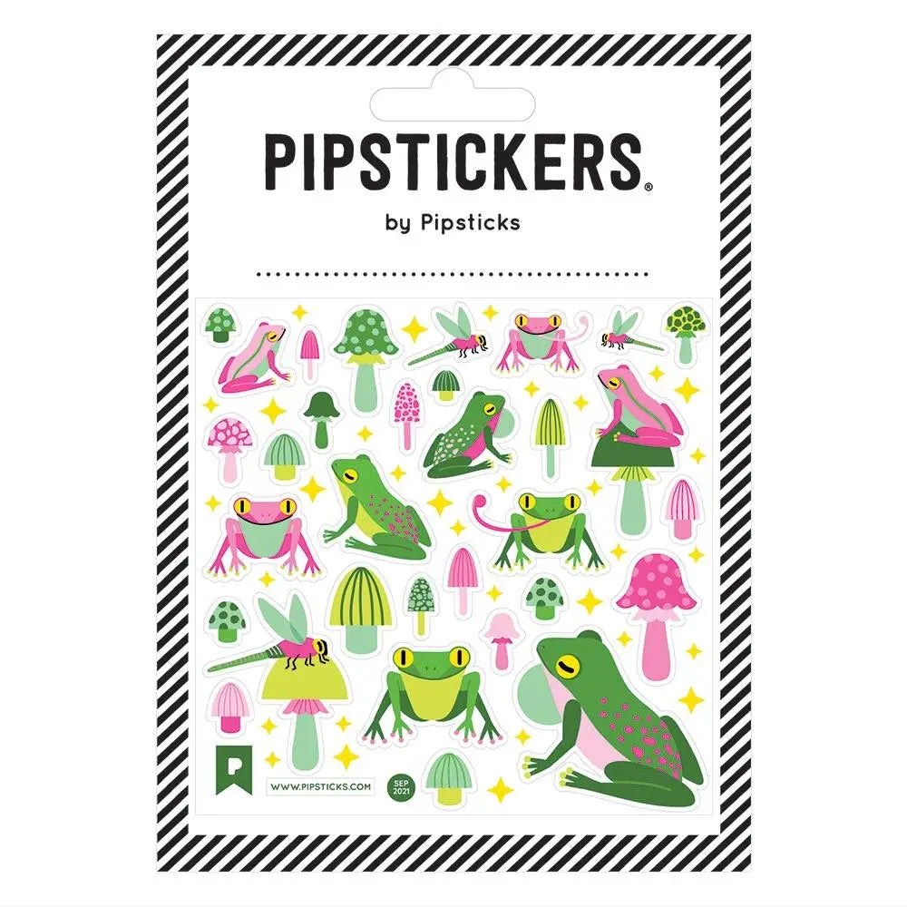 PipStickers are the PERFECT gift for the sticker lover in your life - even if it's you! These unique PVC designs with holographic gold foil accents come on a clear backing and cannot be found anywhere else.
Includes one 4'' x 4'' sheet of Hop To It PipStickers and includes the Pipsticks manifesto.