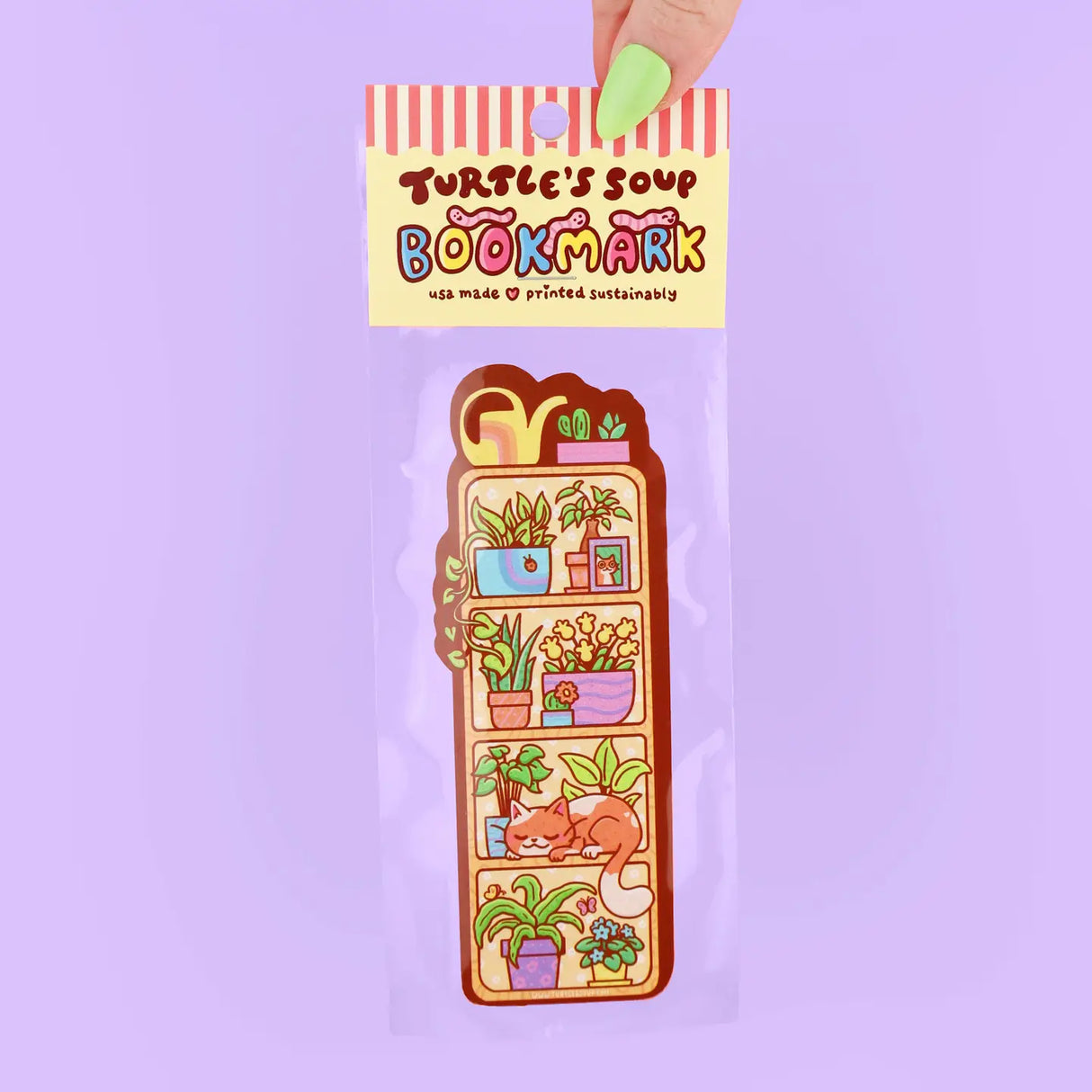 Hold your spot in style with our fun and funky bookmark collection! Whether you prefer romance, fantasy, or science fiction, our bookmarks will fit perfectly between the pages of your favorite novel.
🐢 Bookmark is printed on sustainably-sourced premium ultra-thick card stock with soft-touch matte texture
🐢 Unique design on the front and back
🐢 Bookmark measures 2" x 6"
🐢 Copyright © 2024 Turtle's Soup. All Rights Reserved.