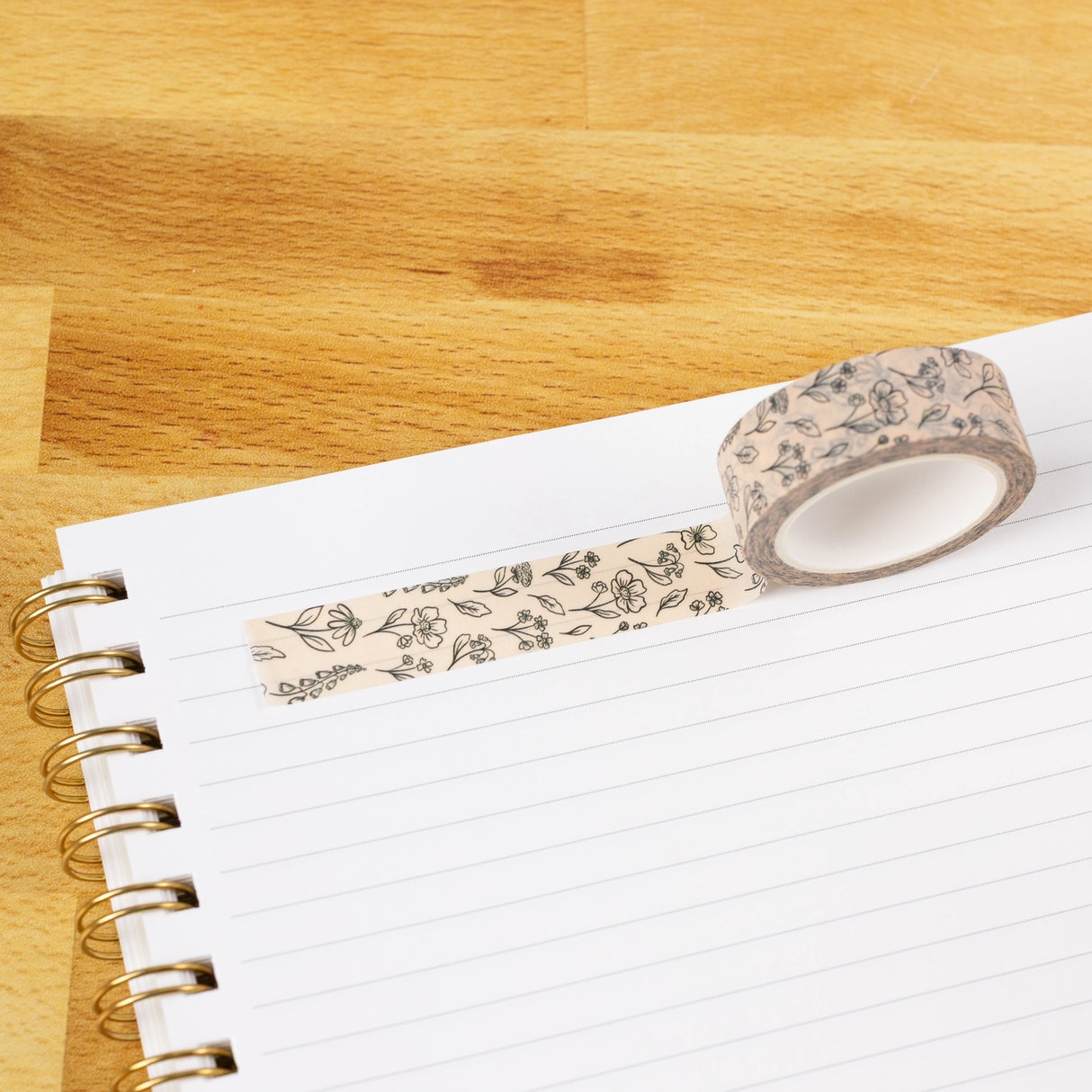 Pressed Floral Washi Tape
Our washi tape is made for paper lovers, pen pals, and anyone who gets butterflies in the stationery aisle. Perfect for journaling, scrapbooking, decorating envelopes, or adding a personal touch to planners and calendars. It's gentle on paper, easy to tear by hand, and removable without leaving residue, so you can rearrange, redo, and re-stick as needed.
Design Features:
Each roll measures 15mm wide on a 10m roll
Full color repeating pattern
Washi tape dispenser packaging
