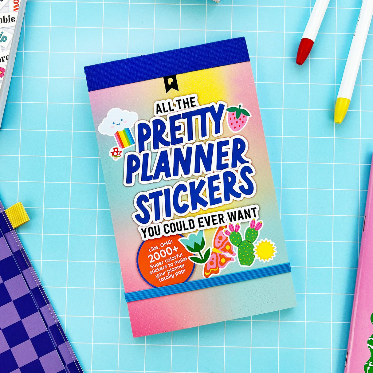 Get ready to level up your planning game! This sticker book is packed with a mix of fun and functional stickers that will take your daily grind from "meh" to magical.
Whether you're scheduling, goal-setting, or decorating your planner, these stickers will brighten your layouts (and your mood!). From tracking your to-dos to marking special occasions, we've got you covered with a sticker for every vibe!