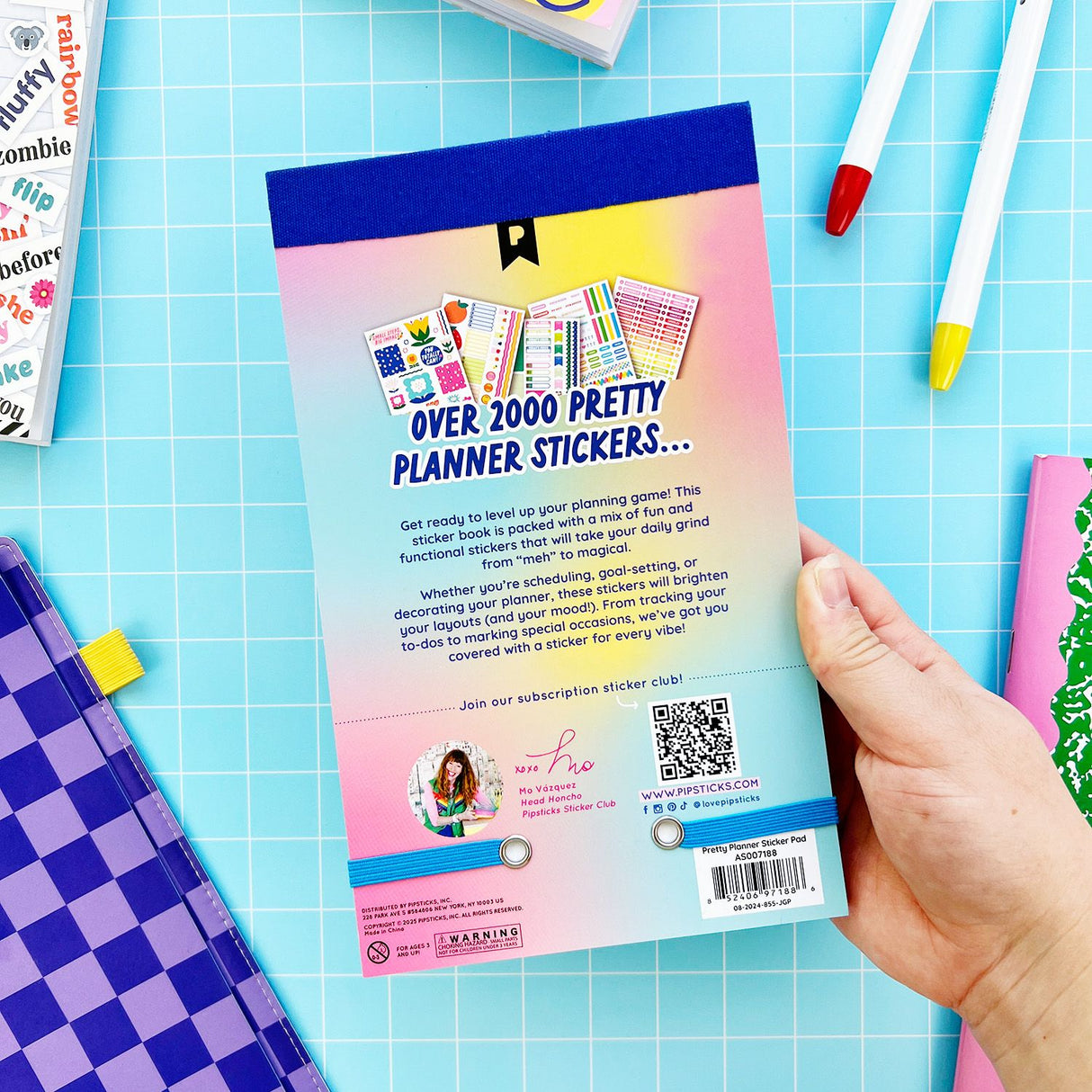 Get ready to level up your planning game! This sticker book is packed with a mix of fun and functional stickers that will take your daily grind from "meh" to magical.
Whether you're scheduling, goal-setting, or decorating your planner, these stickers will brighten your layouts (and your mood!). From tracking your to-dos to marking special occasions, we've got you covered with a sticker for every vibe!