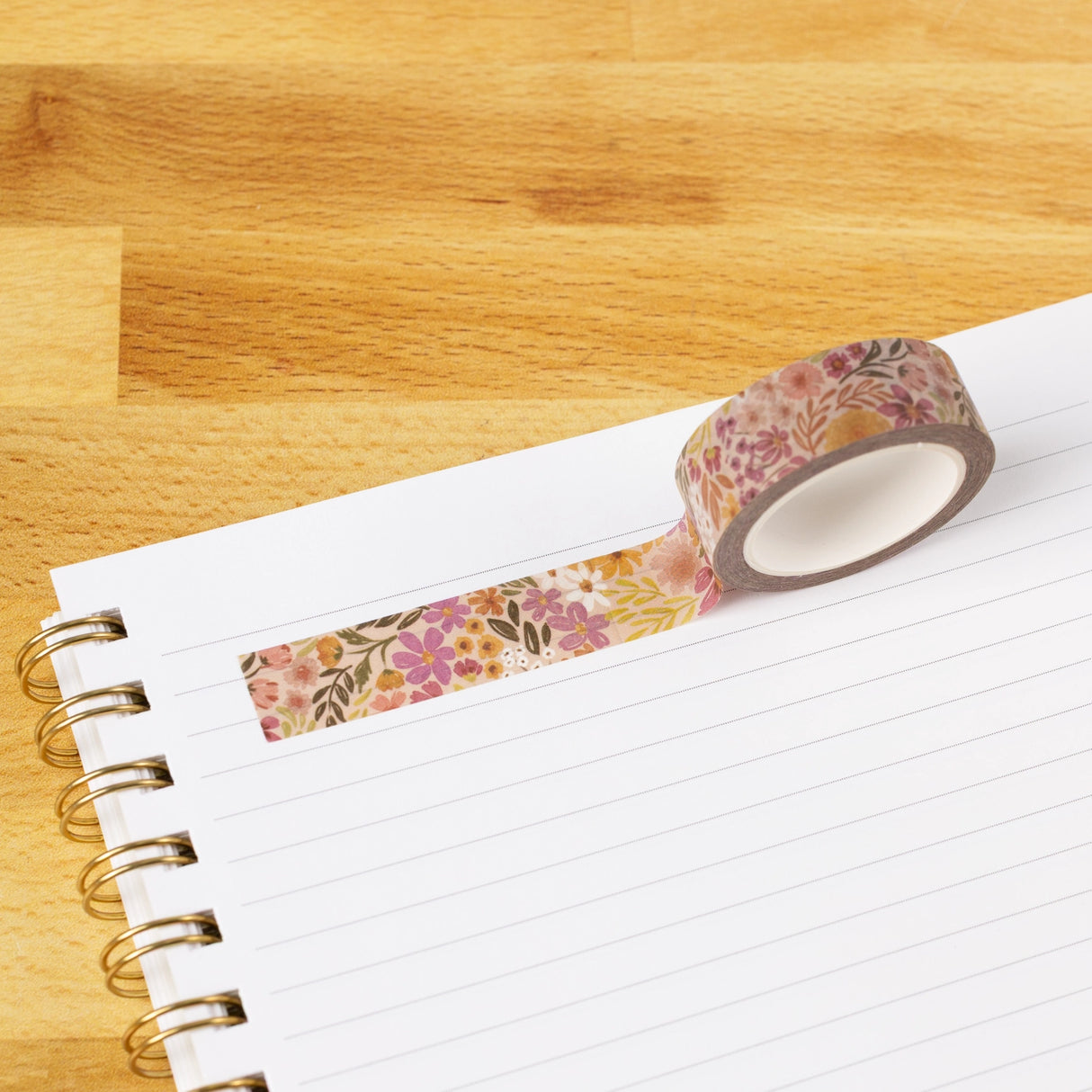 Primrose Petals Washi Tape
Our washi tape is made for paper lovers, pen pals, and anyone who gets butterflies in the stationery aisle. Perfect for journaling, scrapbooking, decorating envelopes, or adding a personal touch to planners and calendars. It's gentle on paper, easy to tear by hand, and removable without leaving residue, so you can rearrange, redo, and re-stick as needed.
Design Features:
Each roll measures 15mm wide on a 10m roll
Full color repeating pattern
Washi tape dispenser packaging