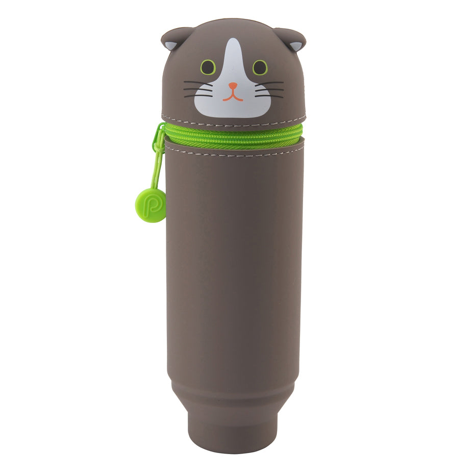 Estuche para bolígrafos de pie Punilabo, estilo Scottish Fold