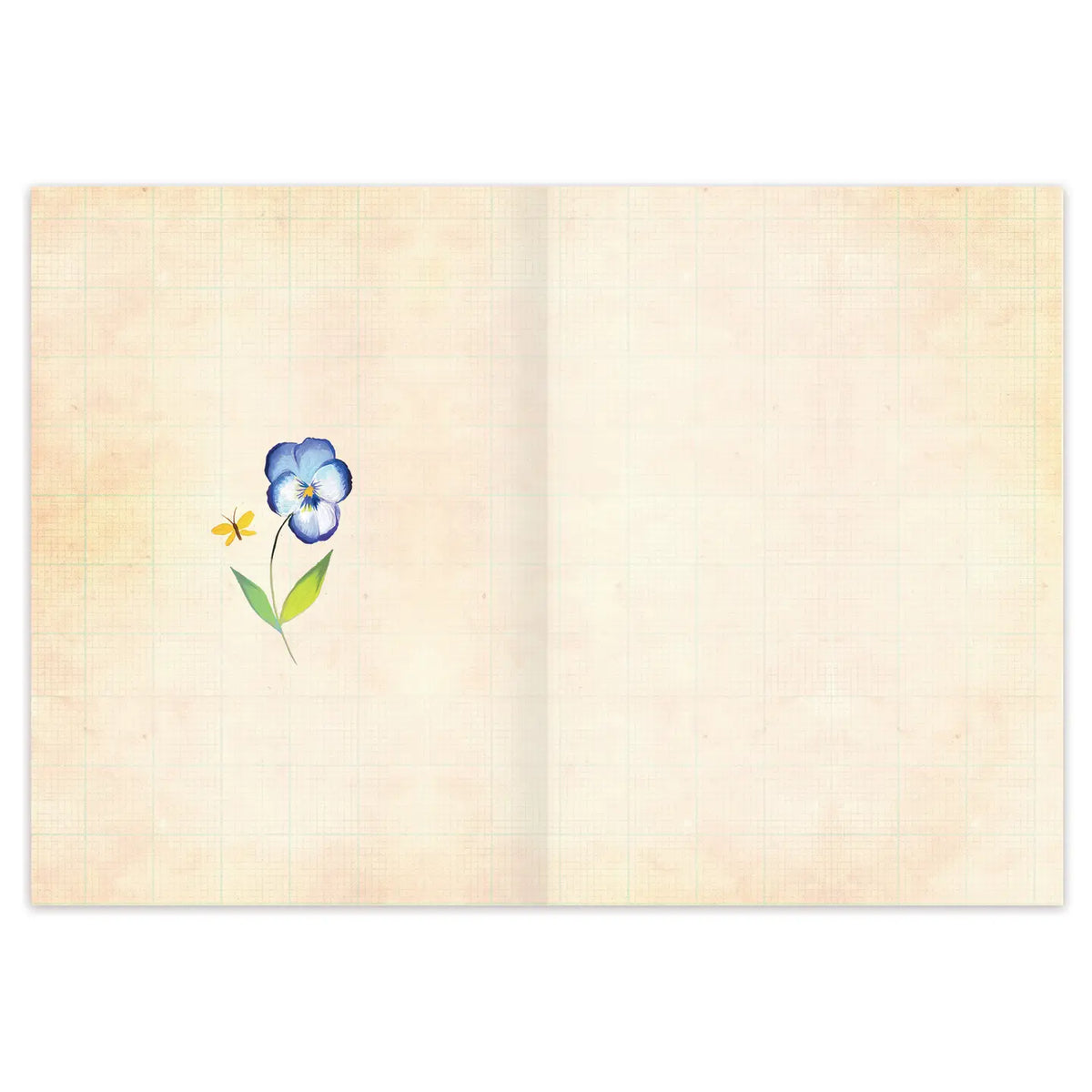 Purple Floral Blank Card
Inside of card is blank.
• Size: A6, 4.6" x 6.4"
• Illustrated by Katie Daisy
• Full-color inside
• Paired with a Brown Kraft envelope
• Printed in the USA on high-quality recycled post-consumer waste paper
• Pre-priced