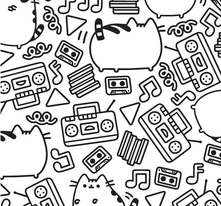 Pusheen Coloring Book By Claire Belton
Pusheen returns in a delightful coloring book perfect for fans of I Am Pusheen the Cat.
The Internet’s favorite chubby, tubby tabby is back in a purr-fectly cute coloring book featuring adorable kitty drawings that will charm cat lovers and coloring book fans everywhere