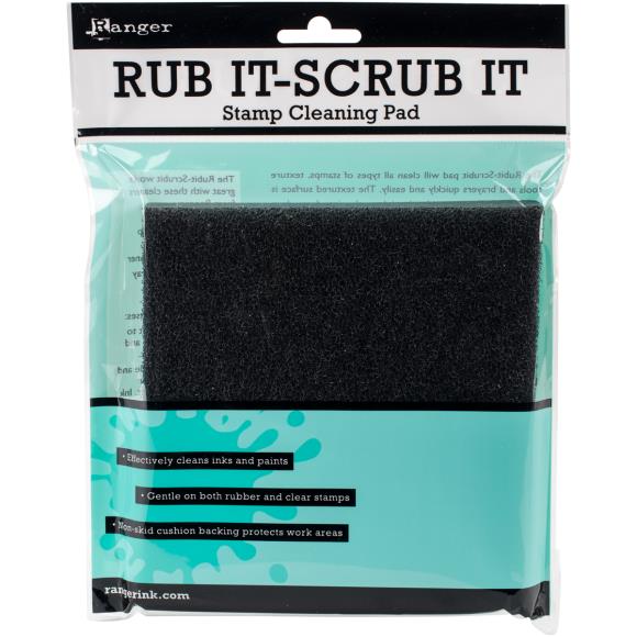 Ranger Rub-It Scrub-It Stamp Cleaning Pad
A rubber stamp cleaning pad. Perfect for cleaning stamps texturizing tools brayers and more! Tough enough to clean deeply etched surfaces gentle on both rubber and polymer stamps non skid cushion backing protects work areas. Simply rinse with soap and water and let air dry.
This package contains one Ranger Inkssentials Rub-It Scrub-It Rubber Stamp Cleaning Pad, 6x6 inches.
Made in the USA.