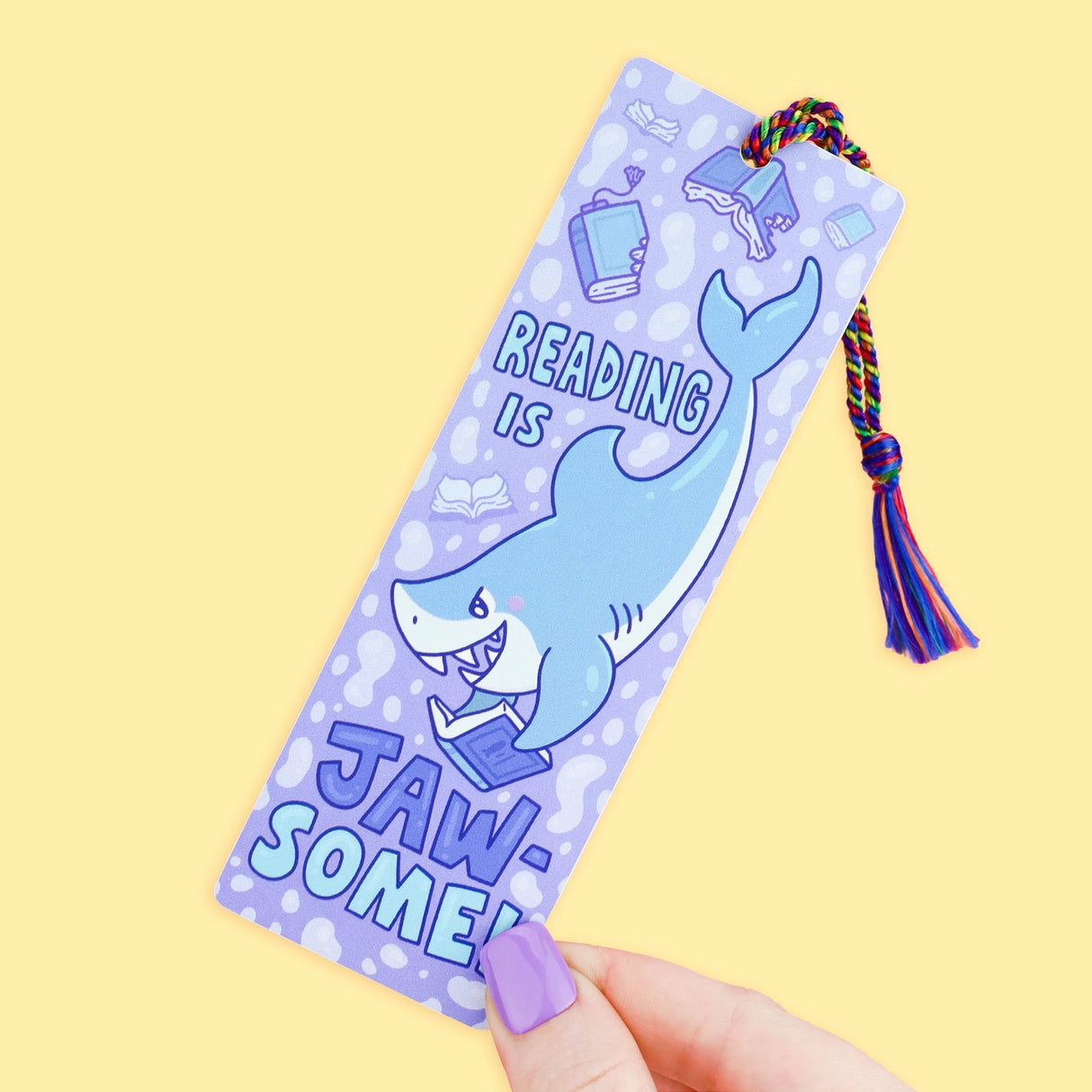 Hold your spot in style with our fun and funky bookmark collection! Whether you prefer romance, fantasy, or science fiction, our bookmarks will fit perfectly between the pages of your favorite novel.
🐢 Bookmark is printed on sustainably-sourced premium ultra-thick card stock with soft-touch matte texture
🐢 Unique design on the front and back
🐢 Bookmark measures 2" x 6"
🐢 Copyright © 2025 Turtle's Soup. All Rights Reserved.