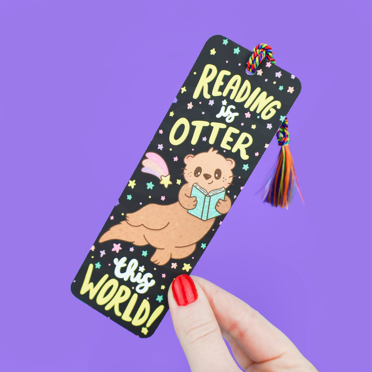 Hold your spot in style with our fun and funky bookmark collection! Whether you prefer romance, fantasy, or science fiction, our bookmarks will fit perfectly between the pages of your favorite novel.
🐢 Bookmark is printed on sustainably-sourced premium ultra-thick card stock with soft-touch matte texture
🐢 Unique design on the front and back
🐢 Bookmark measures 2" x 6"
🐢 Copyright © 2025 Turtle's Soup. All Rights Reserved.