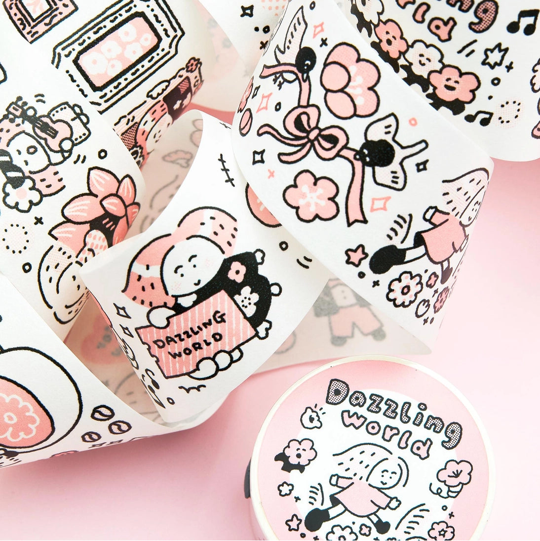 Dazzling World Mono Pink
Dazzling world is our new collection for 2026, the mono pink color would give you a unifed brand new experience to the sticker world