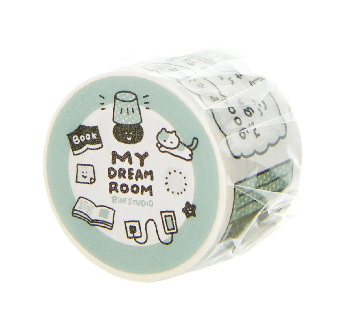 RiN! Studio - My Dream Room Washi Tape
Volume 50: Today we bring you the <my dream="" room=""> category, which has captured the beautiful room Rin is picturing in her life as an artist:)</my>