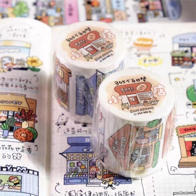If you could open a shop of your choice, what would you open? A Bakery? A donut store? A Flower shop? A handicraft shop? Or just some vending machines?...
In volume 31, you will find whatever shop you are wishing for, you can open as many shops you want in your own journal.