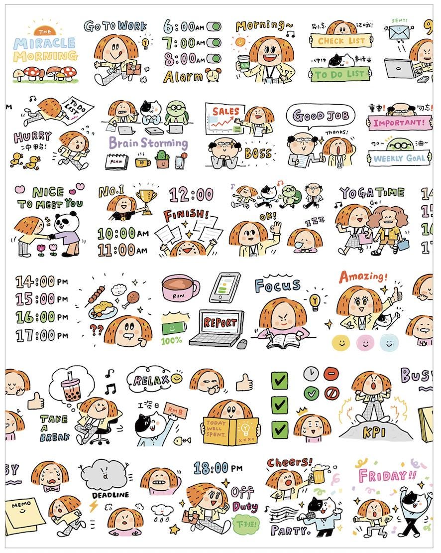 RiN! Studio - Office Life Washi Tape
Volume 3: Today we bring you the <work diary=""> category, which has captured the beautiful life Rin is experiencing everyday at work:)
Materials: Washi tape on release paper
Full roll: 3cm wide x 5m long </work>