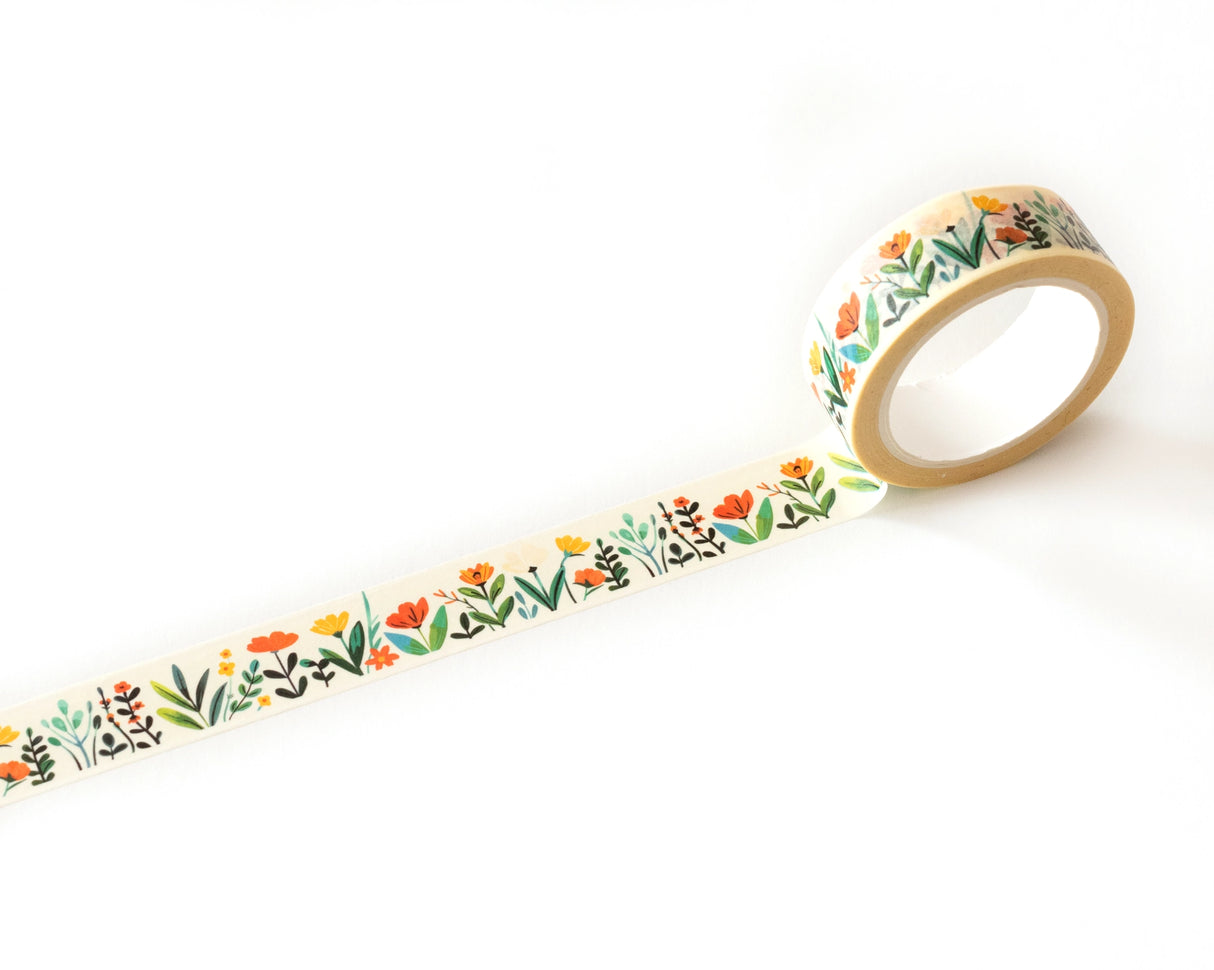 Decorative washi tape featuring delicate illustrated wildflowers and botanical details in soft, natural colors. Perfect for planners, journals, gift wrapping, scrapbooking, and creative projects. Easy to tear, repositionable, and residue-free.
🌈 Key Features:
Dimensions: 15mm wide x 10 meters (32.8 feet) in length
Contains: 1 washi tape roll
High-quality washi tape material
Easy to tear and reposition
Perfect for scrapbooking, journaling, and crafts