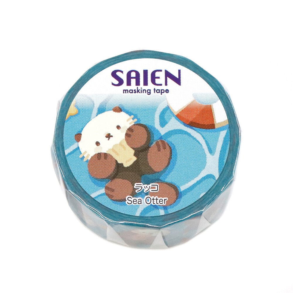 SAIEN-Cute Sea Otter Washi Tape