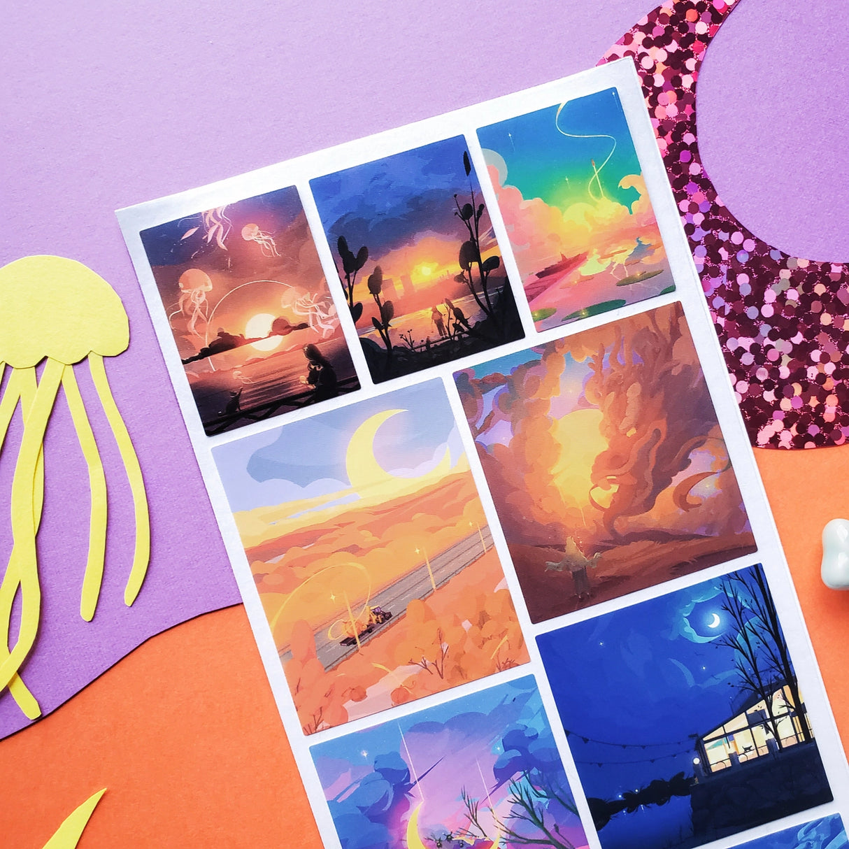 π
π Golden daylight or dreamy moonlit nights? Both. Both is good. Especially when @tektober gives us them in one breathtaking cosmos! From radiant sunsets to ethereal lunar glow, like tiny portals into a world where the sun and moon take turns painting the horizon, giving you front-row seats to every spellbinding shift in the sky.