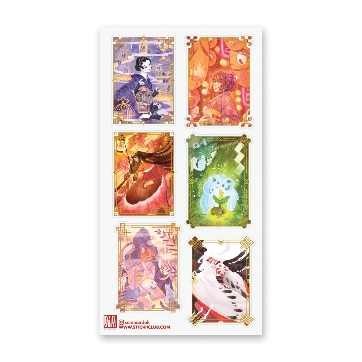 🎐✨ We wanna gooooo to the matsuri @so.meurdok created! We got elegant spellcasters and hidden yokai slipping through the crowd (you spot them, right?), this sheet blends tradition, mystery, and is just stinkin’ COOL in the best way. Bold, cinematic, and buzzing with supernatural energy, we wanna go here every weekend pretty please!
Art by: @so.meurdok