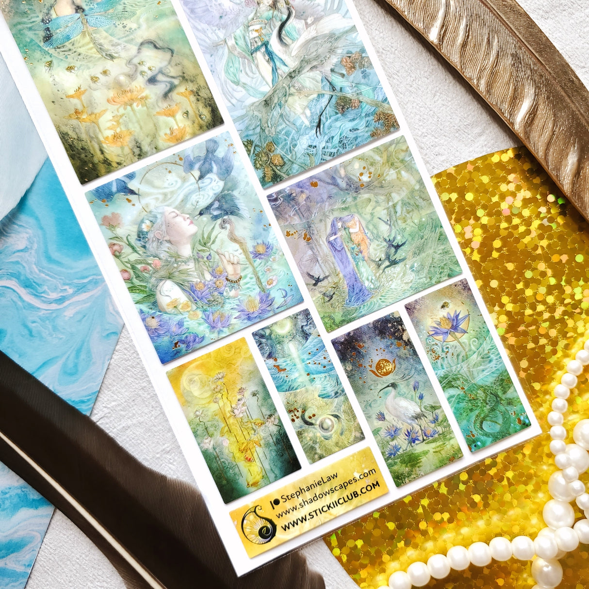 From forest guardians to mythical birds, let your imagination soar with these striking scenes that will take your breath away.