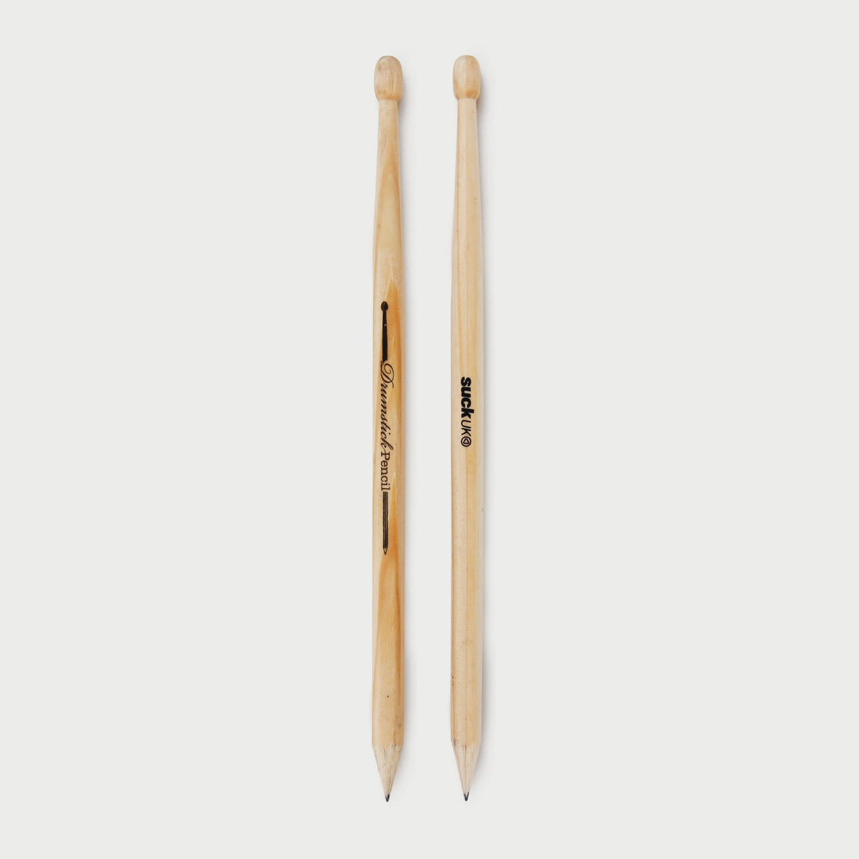 SUCK UK Drumstick Pencils
Some ideas arrive quietly. Others arrive in the middle of a drum break. Whether you're composing a rock-balled or just avoiding maths homework, drumstick pencils are always ready for an impromptu drum solo on the rim of your mug. Tap your way through the day with a pair of drumsticks that occasionally double as pencils. An ideal gift for fidgety creative thinkers.
Pair of pencils shaped like drumsticks.
Made from responsibly sourced wood.
Quiet alternative to a full-size drum kit
