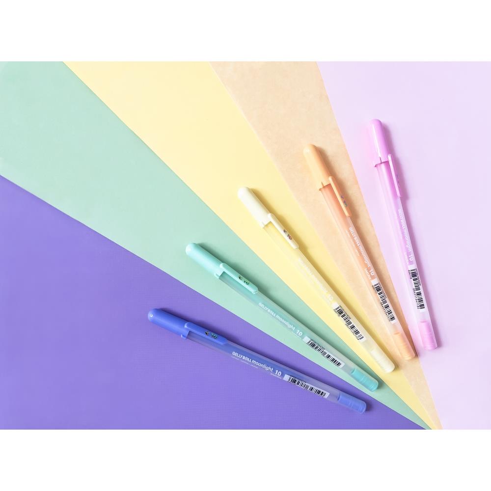 Juego de 10 bolígrafos Gelly Roll Moonlight Bold, paquete de 5