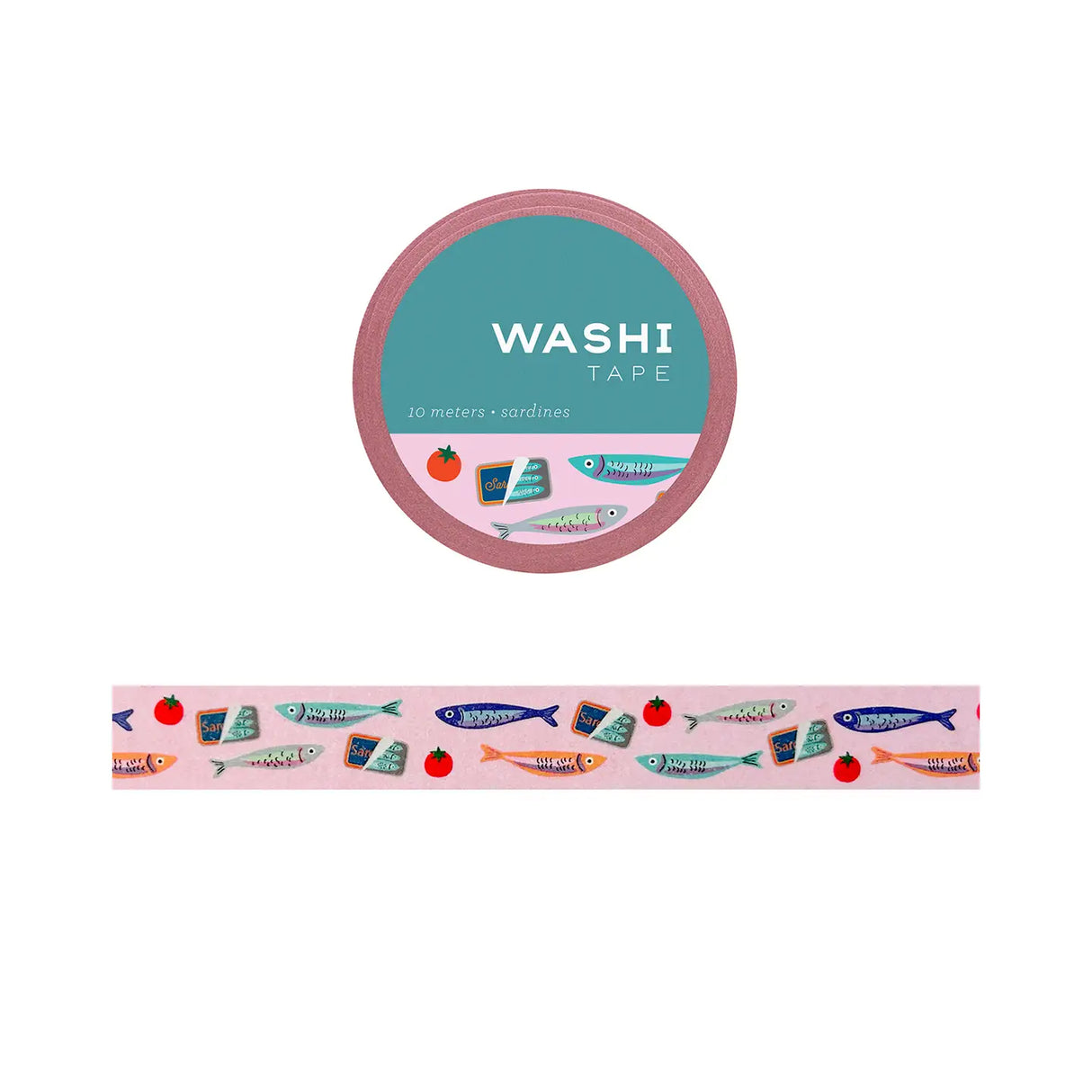 These 15 mm wide rolls pack a punch with their striking designs and color, not to mention their eye-catching packaging makes them the perfect gift for all crafters and DIYers.
10 meters/ 15 mm per roll.